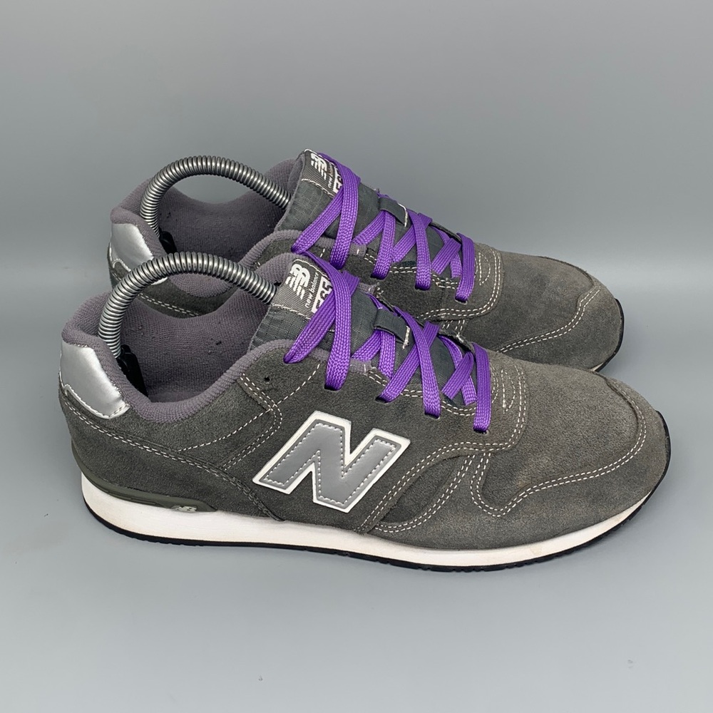 New‎ Balance 565 Gray Suede Running Shoes KL565GSG Men’s Sz 7 Women's Sz 8.5